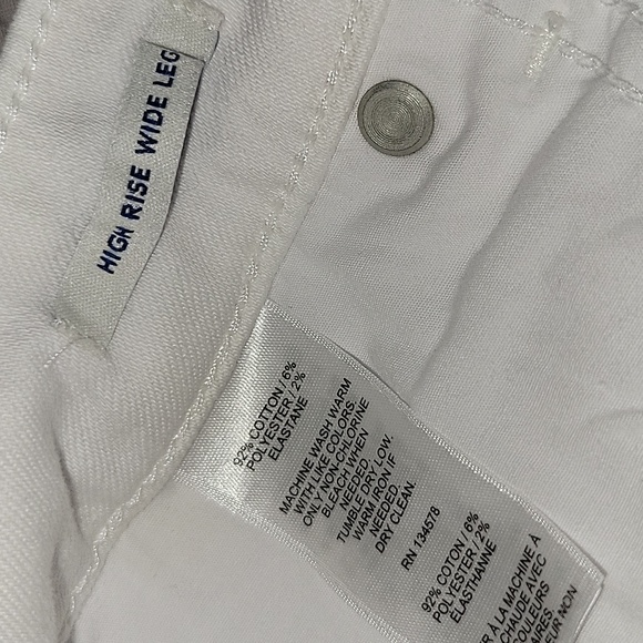 NWT | Vineyard Vines Jamie Wide Leg High Rise Jeans | Size 32 - Picture 7 of 7